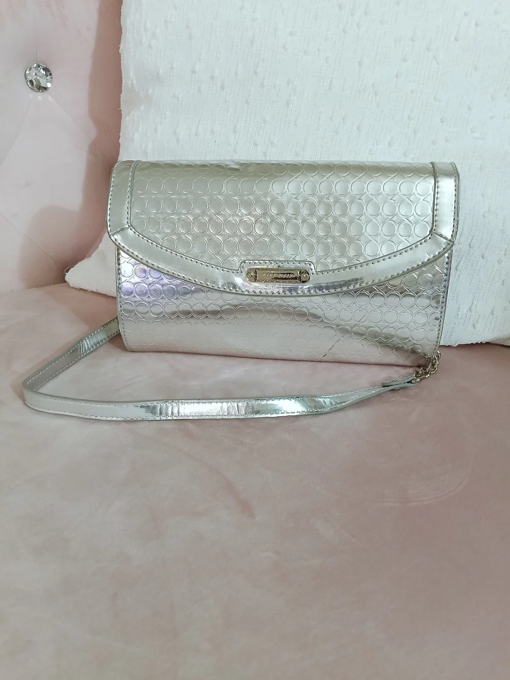 Nine West silver metallic